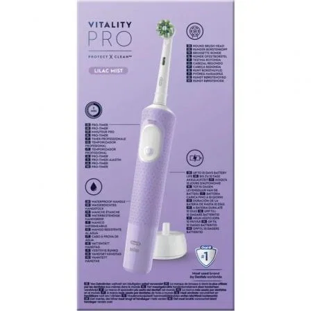 Braun Oral-B Vitality Pro Morado Braun Oral-B Vitality Pro Morado